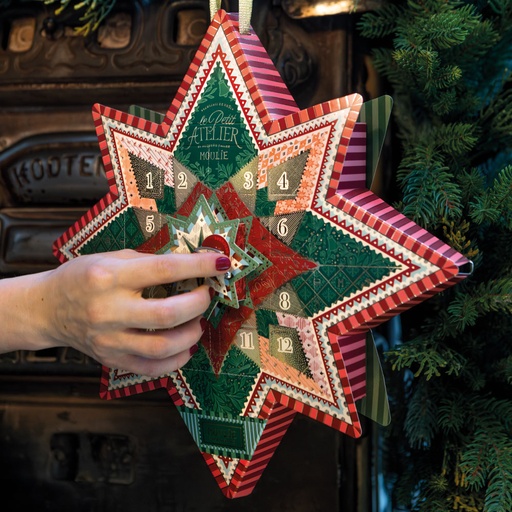 [447] NAVIDAD CALENDARIO ESTRELLA 268 2025 